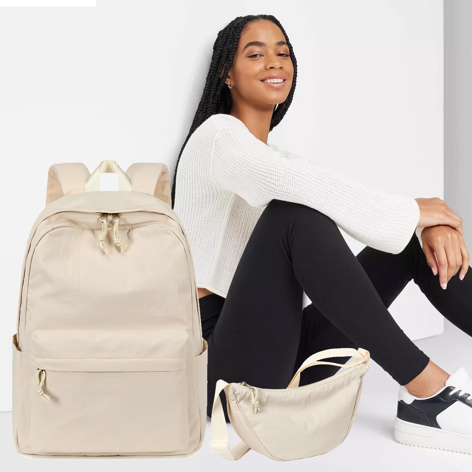 Bluboon Kids Backpack for School - Lightweight Durable Bookbag for Girls & Women, Laptop Backpack for Students & Professionals - Perfect for School, Work, Travel & Daily Commute