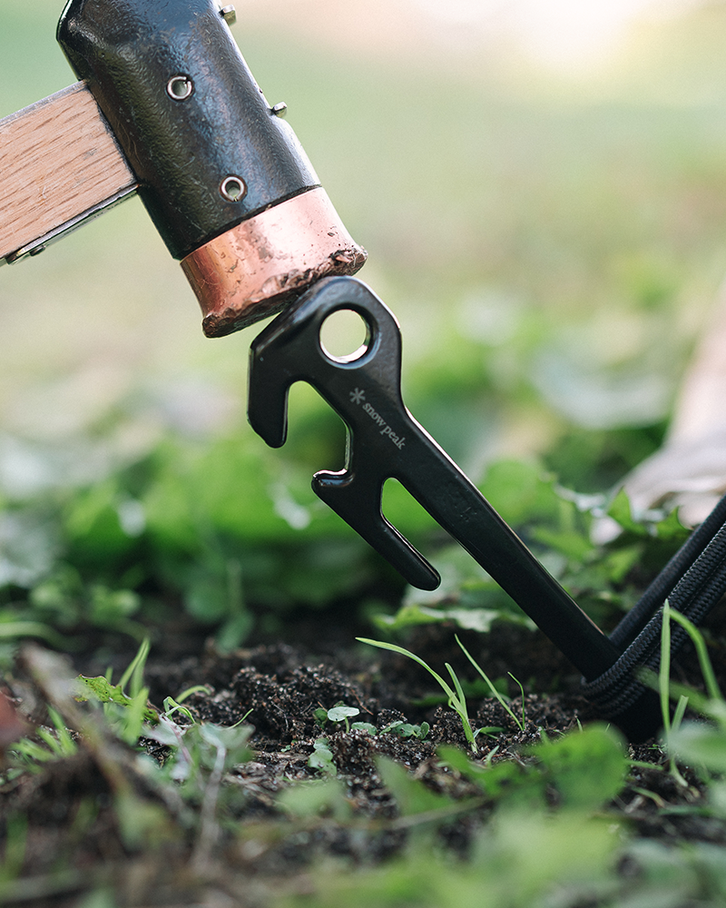 Delta Solid Stake - Heavy Duty Metal Tent Stakes for Camping, Hiking, Backpacking - Secure Your Tent in Windy & Rocky Terrain