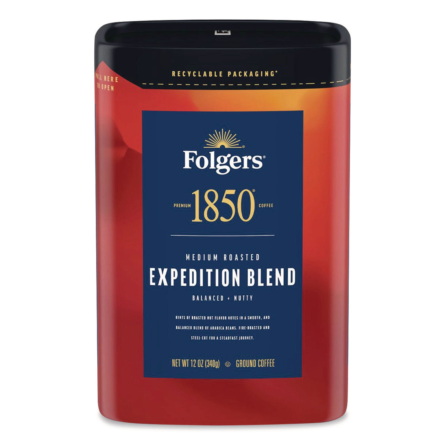 Premium 1850 Coffee Expedition Blend - 6 Pack Carton for Camping, Hiking & Outdoor Adventures