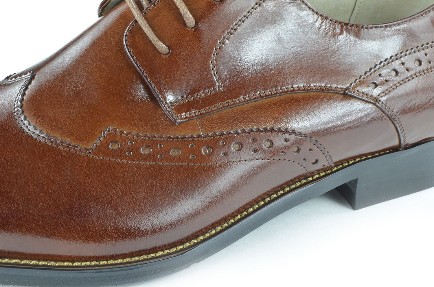 Moda Di Raza Men's Genuine Leather Dress Shoes - Business Formal & Casual Oxfords for Work, Weddings & Parties | Comfortable Office & Evening Wear