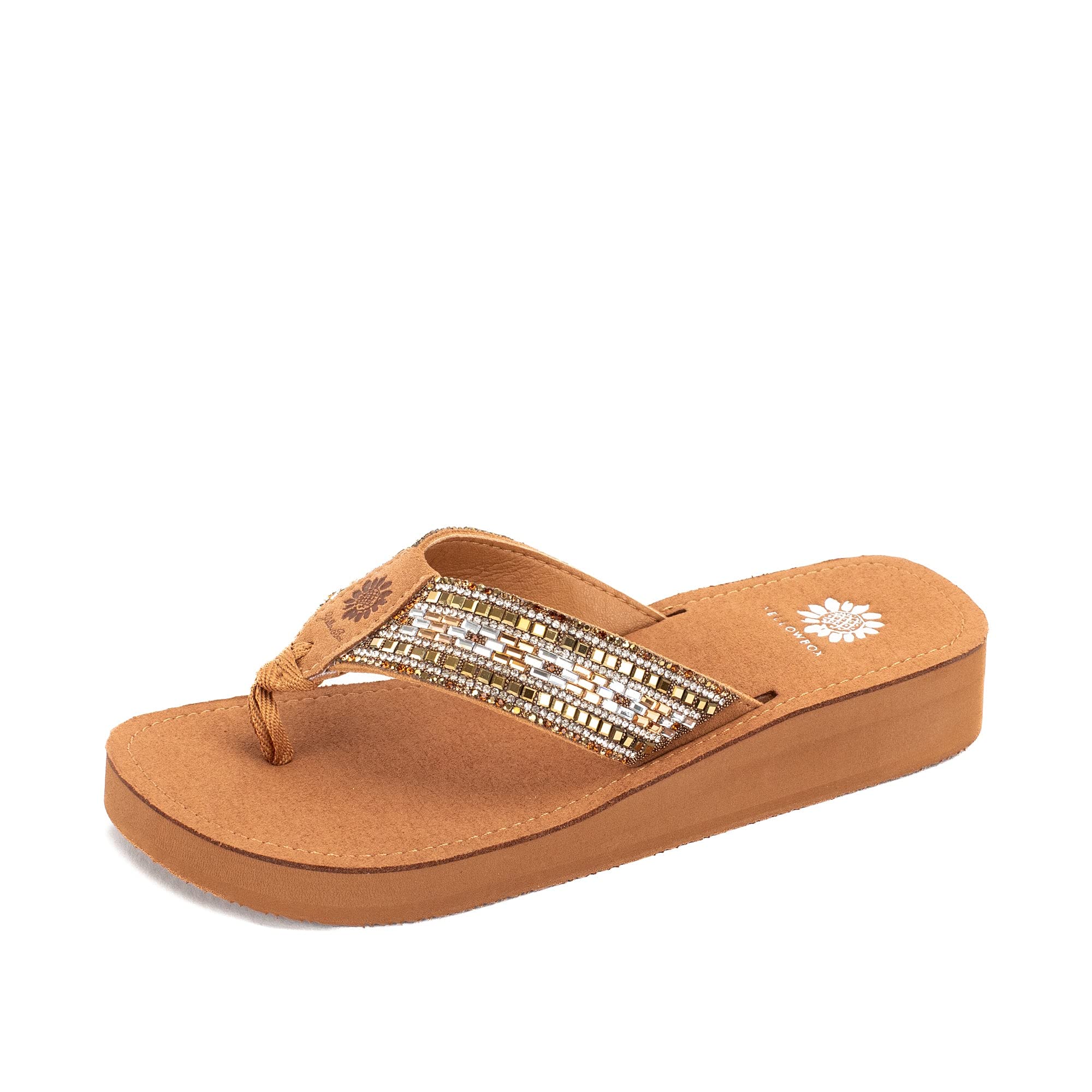 Yellow Box Women's Jabiru Sandal - Comfortable Casual Strappy Sandals for Summer | Beach, Vacation & Everyday Wear