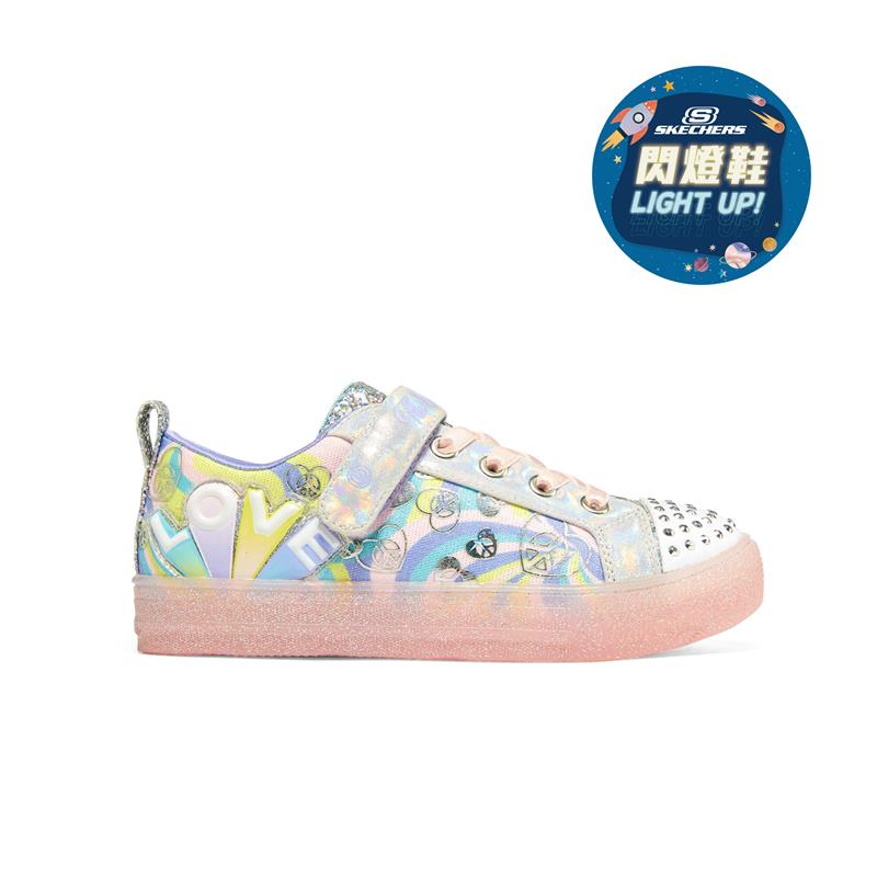 SHUFFLE BRIGHTS 314264L/LPMT - Colorful LED Light Up Shoes for Kids & Teens - Perfect for Dance Parties, Raves & Nighttime Fun