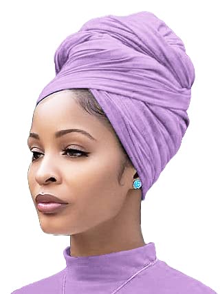 1-light Purple Headwrap