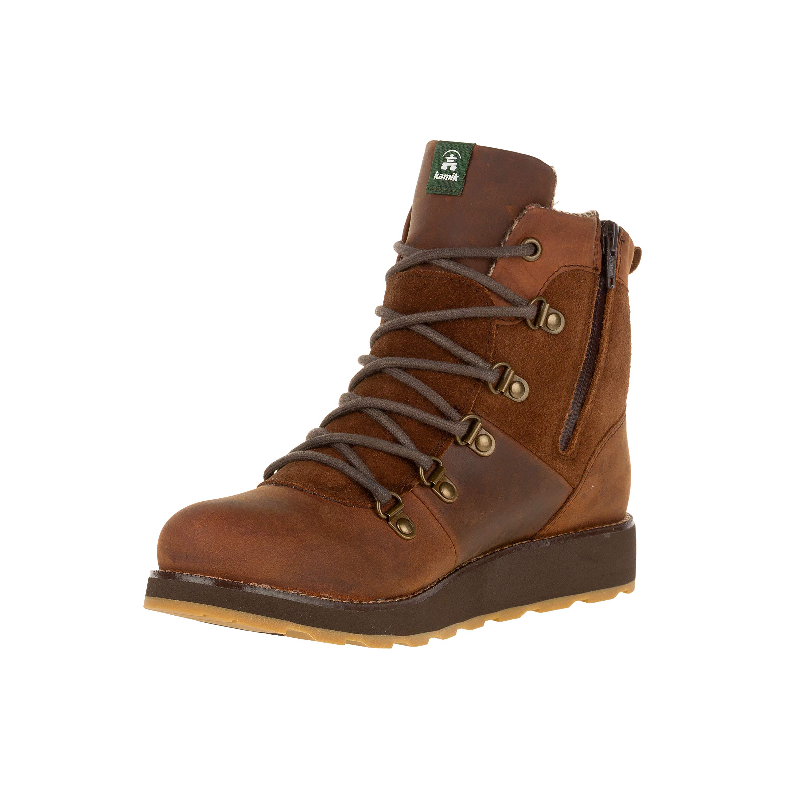Kamik Women's Ariel Lo Waterproof Winter Boots - Warm Snow Boots for Hiking, Walking & Outdoor Activities