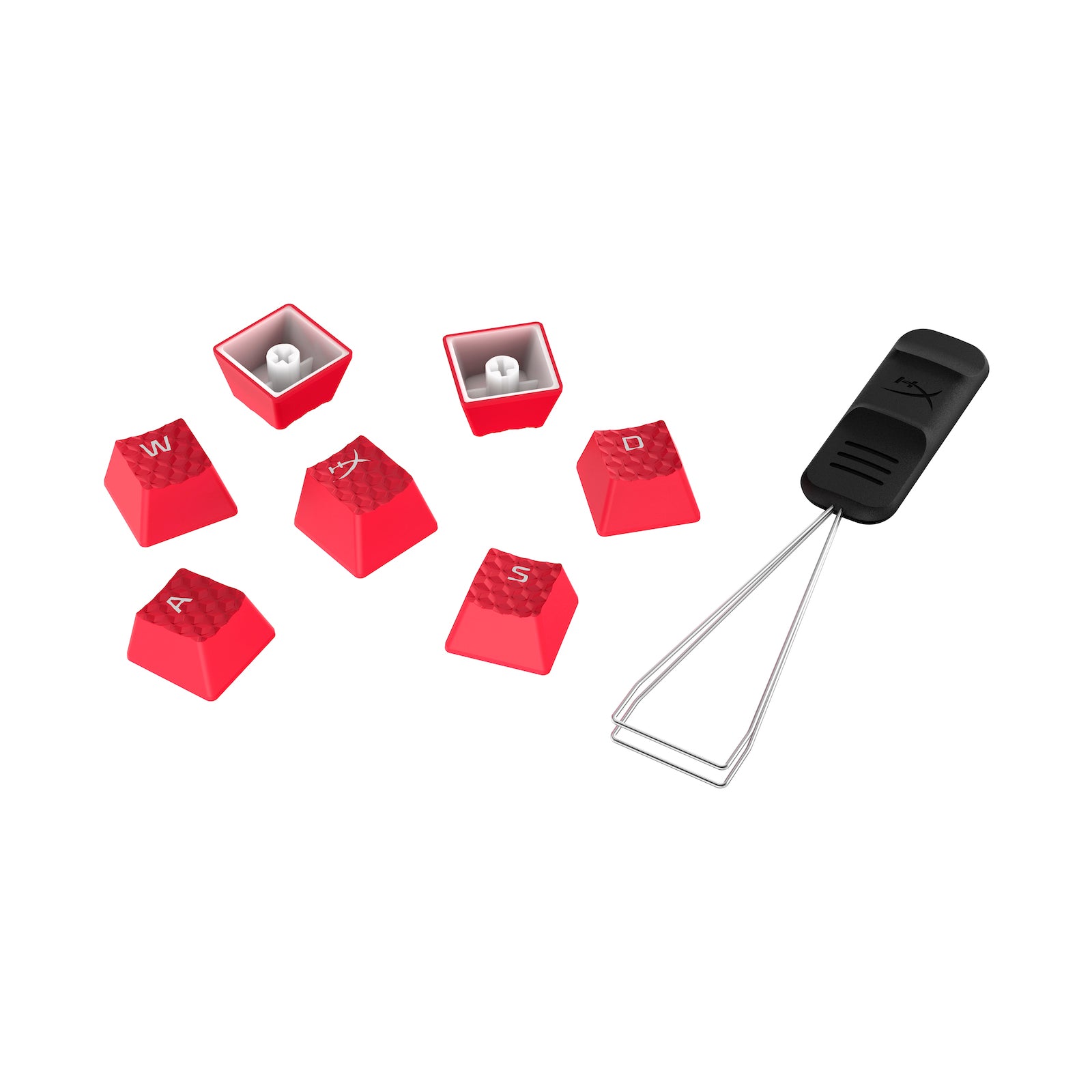 HyperX Rubber Keycaps for Mechanical Keyboards - Gaming Accessory Kit with Non-Slip Design - Perfect for PC Gaming, Typing & Office Work