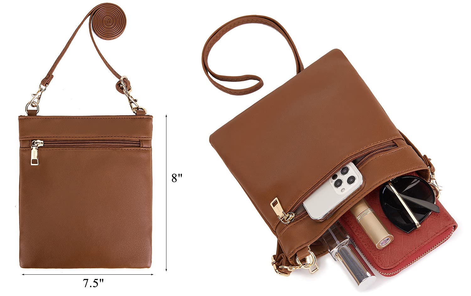 Stylish Large Crossbody Bags for Women - Fashion Shoulder Handbag Purse with Wallet Set, Tote & Hobo Purses | Perfect for Work, Travel & Everyday Use