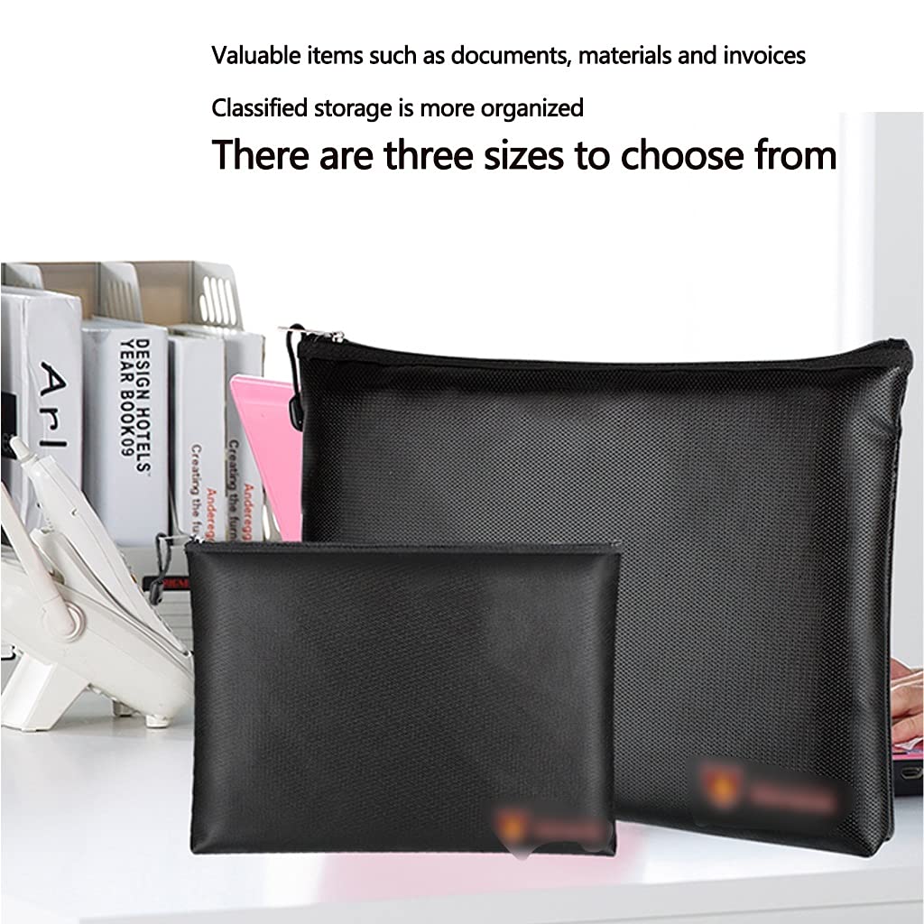 Waterproof File Organizer Bag - Durable Document Storage Pouch for Credentials, Diplomas & Important Papers - Small Size for Laptops & Notebooks - Perfect for Office, Travel & School Organization