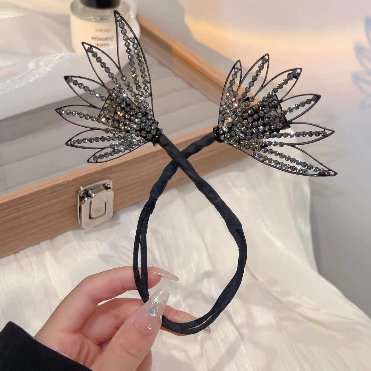 NASAMA Hair Bun Maker for Women - Easy & Elegant Updo Styling Tool, 1 Count (Black) - Perfect for Quick Hairstyles, Work, Parties & Everyday Use