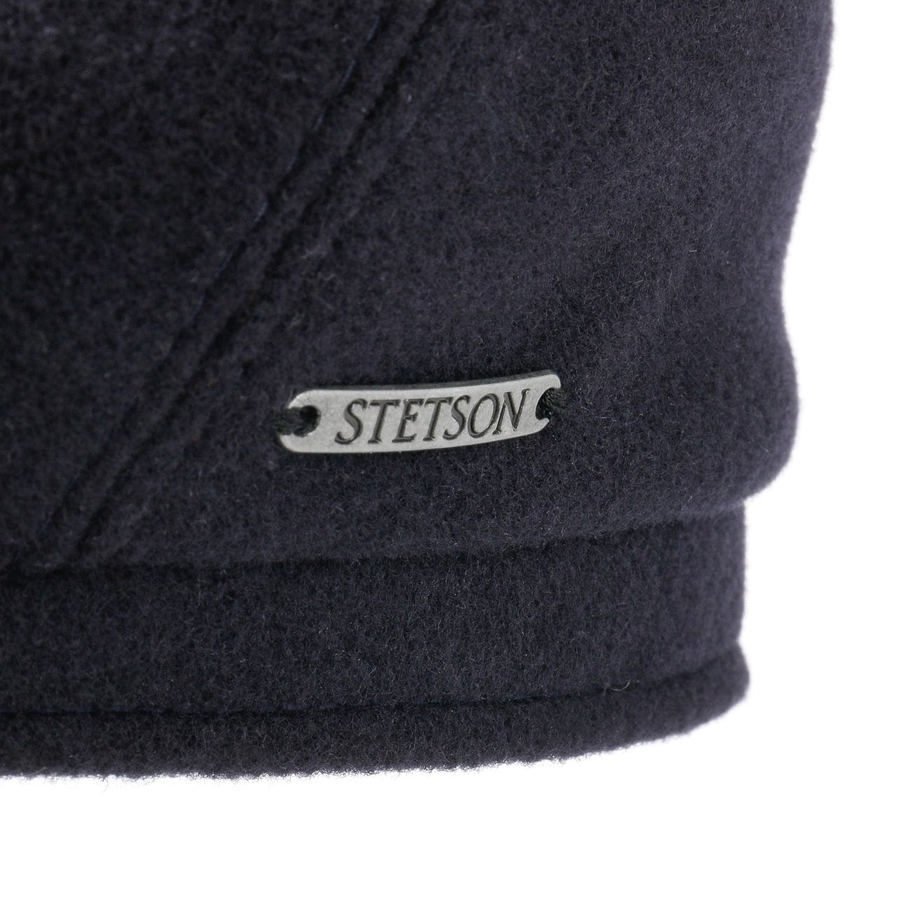 Stetson Reid 6-Panel Flat Cap for Men - Classic Wool Fedora Hat for Casual & Outdoor Wear - Perfect for Golf, Hiking, and Everyday Fashion
