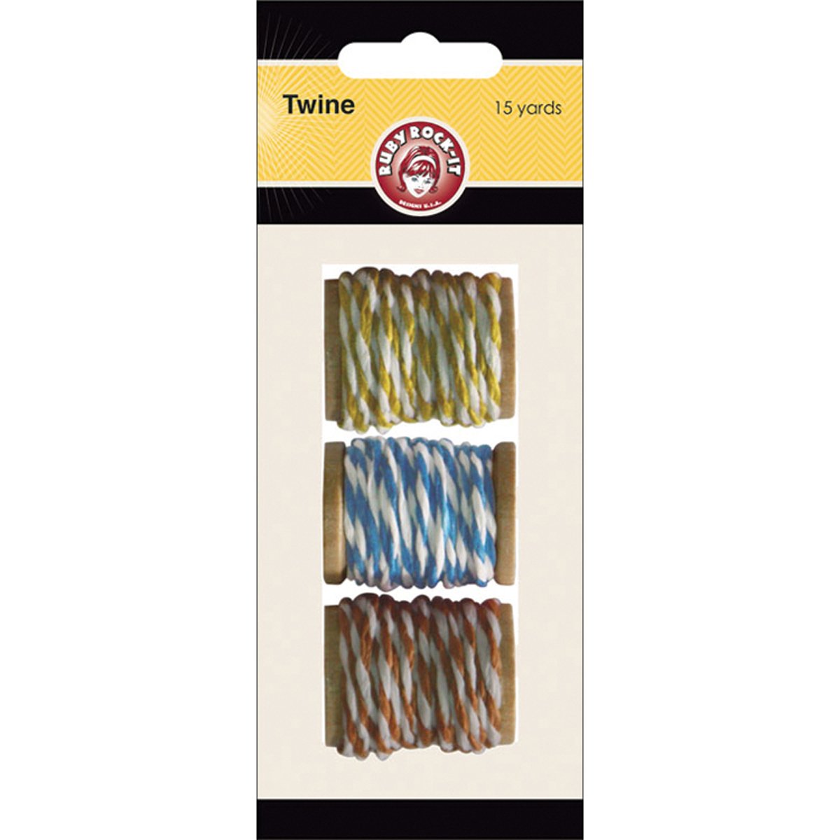 Vintage Style Paper Twine 12 Yards - 3 Color Pack for Gift Wrapping, Scrapbooking & DIY Crafts | Eco-Friendly Decorative String for Wedding, Party & Home Decor