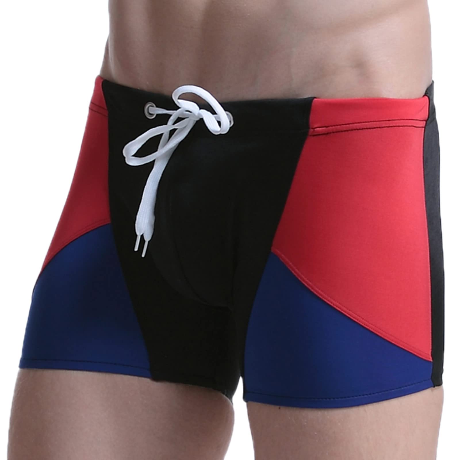 Men's Sexy Lace Up Swim Briefs - Assorted Colors for Beach & Pool