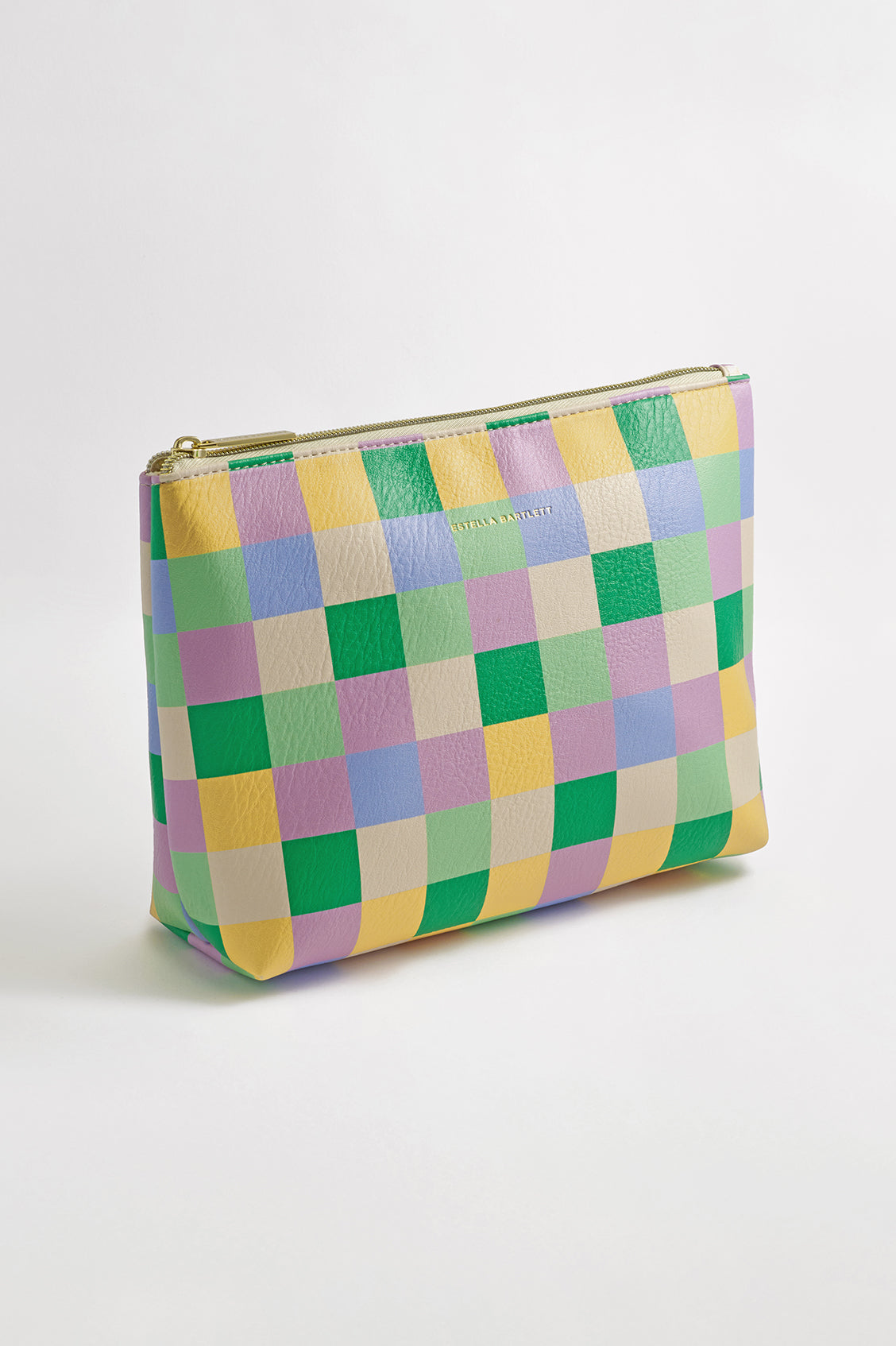 Checkerboard Pouch EBP6216 - Stylish Crossbody Bag for Women & Men - Perfect for Travel, Shopping, and Everyday Use