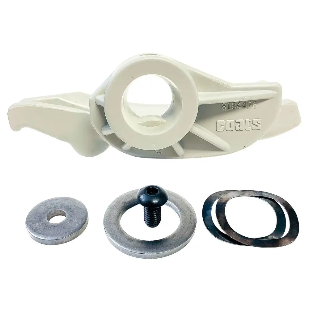Grey Nylon Duckhead Tire Valve Stem Caps - OEM Low Profile Design (Part #8184432) - Perfect for Car, Truck & Motorcycle Wheels