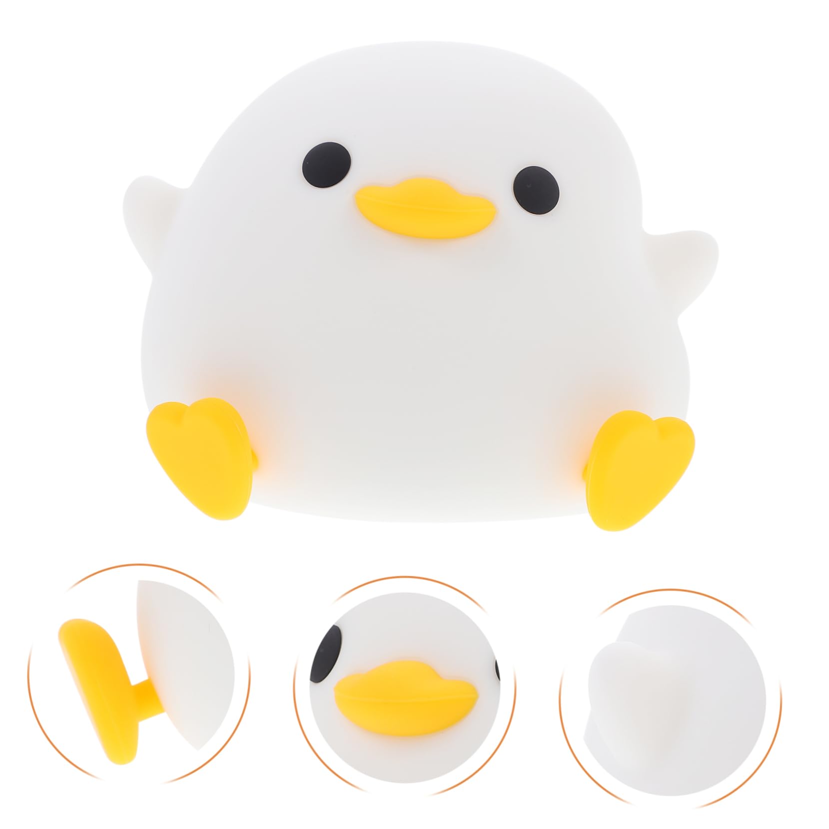 ARTIBETTER 2-Pack LED Night Light Lamp - Soft Glow Bedside Lamp for Kids, Nursery, Bedroom, Desk | Energy-Efficient, Child-Safe Nightlight for Sleep, Reading & Relaxation