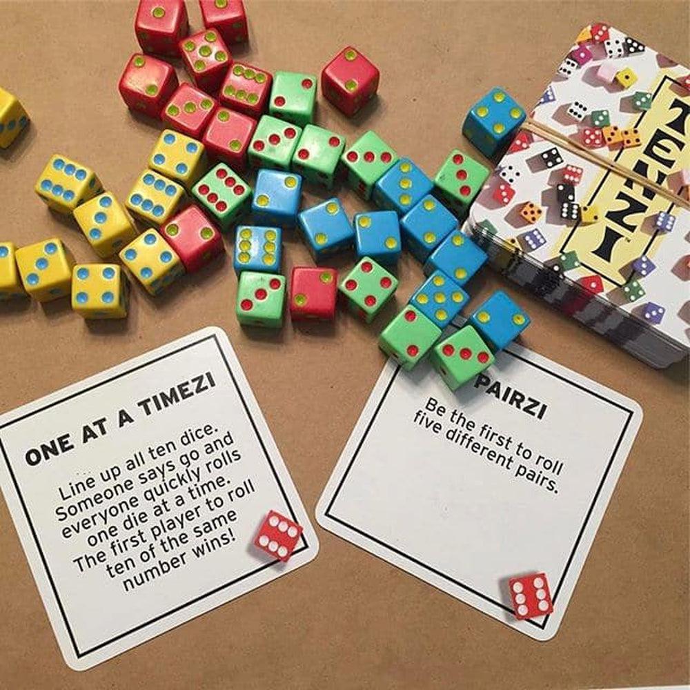 77 Fun Ways to Play Tenzi Dice Game - Family Party Games for Kids & Adults - Perfect for Game Nights, Classroom Activities & Travel Entertainment