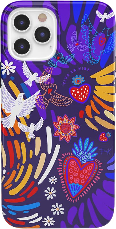 Frida Kahlo | Viva La Vida | Floral Collage