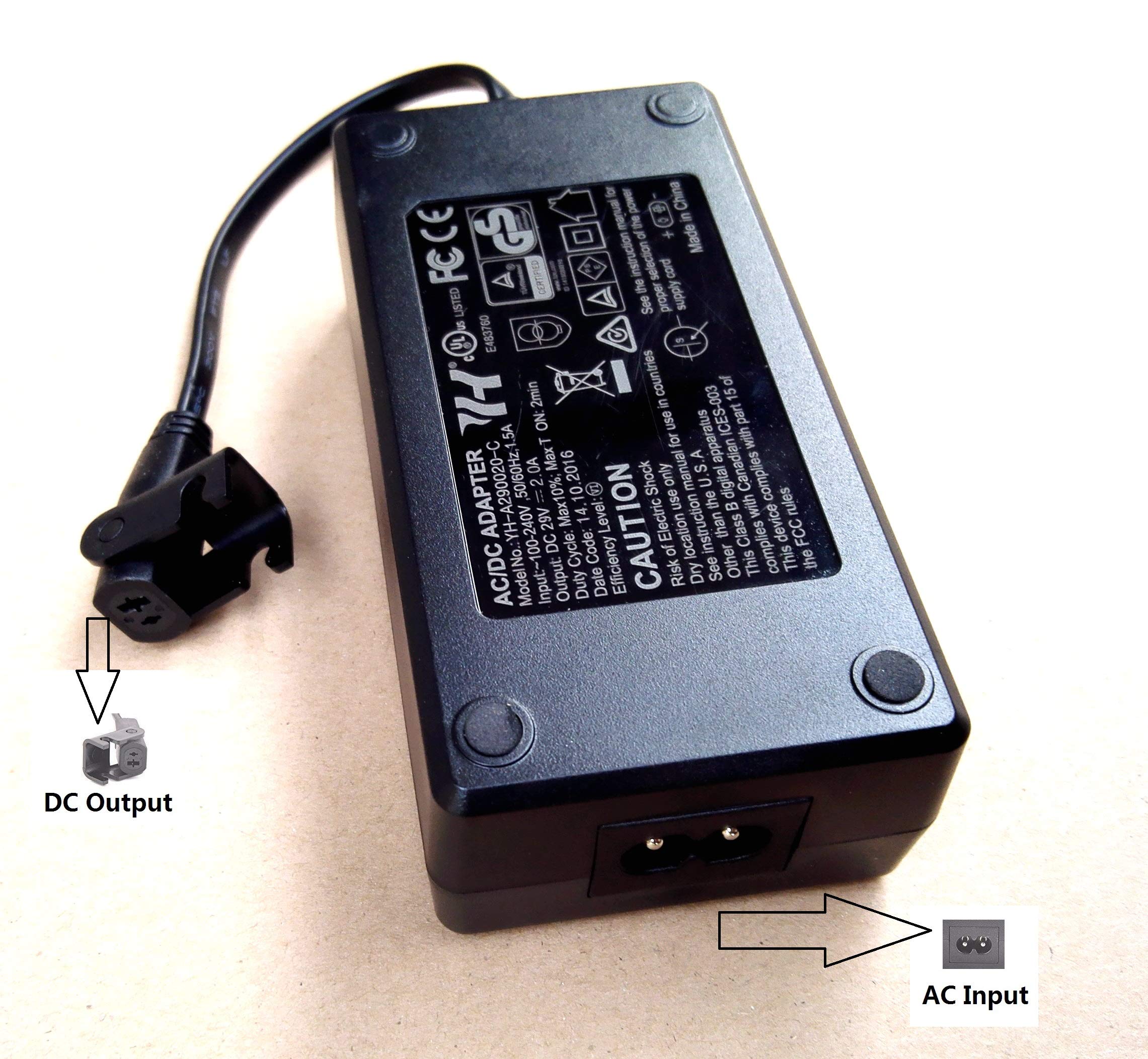 Replacement AC/DC Power Supply Transformer Kit for Okin & Limoss Recliner Lift Chairs - Compatible with Most Chair Motors - Perfect for Home, Office, and Medical Use