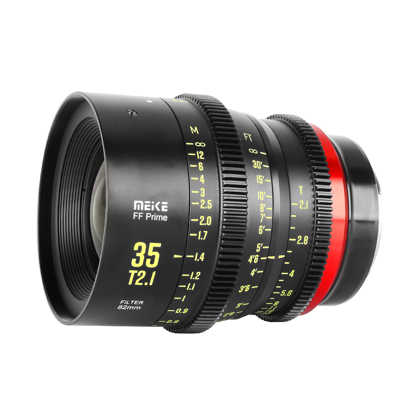 Meike Cinema Full Frame 35mm T2.1 Lens for Canon EF Mount - Professional Video & Photography Lens for Filmmaking, Vlogging, and Low Light Shooting