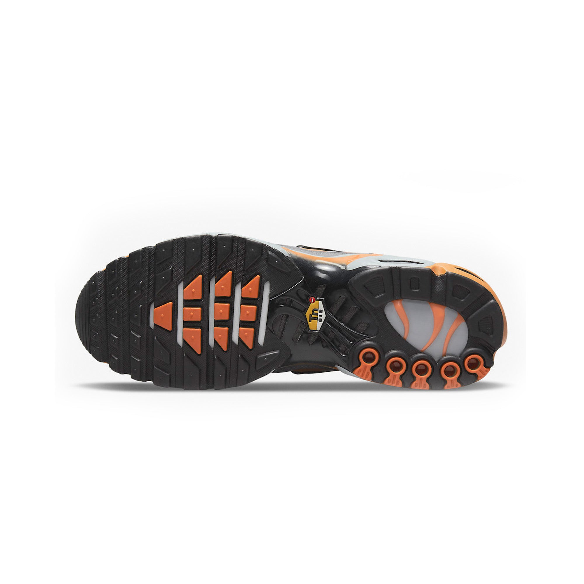 Nike Air Max TN Plus 'Grey Black Orange' Men's Running Shoes (2022) - Lightweight Cushioned Sneakers for Gym Workouts & Streetwear Fashion
