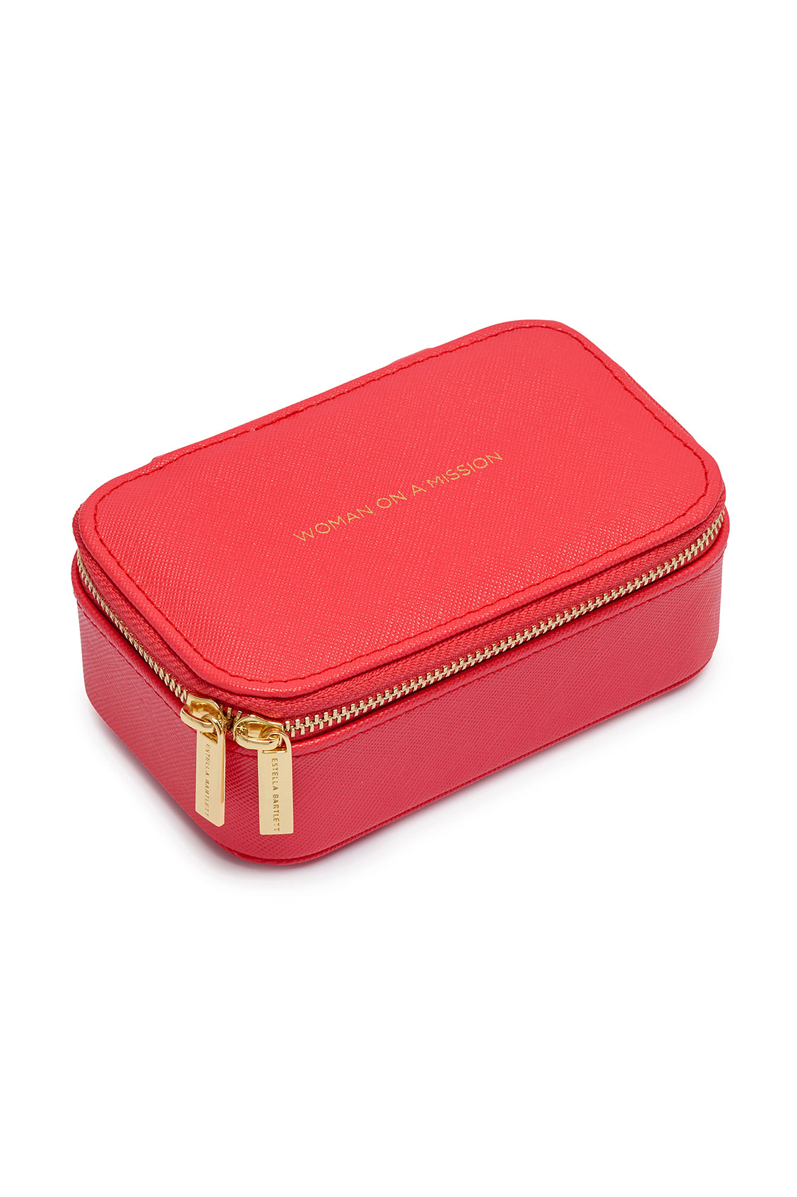 Elegant Mini Jewelry Box for Women - Perfect for Travel, Gifts & Organizing Rings, Earrings & Necklaces