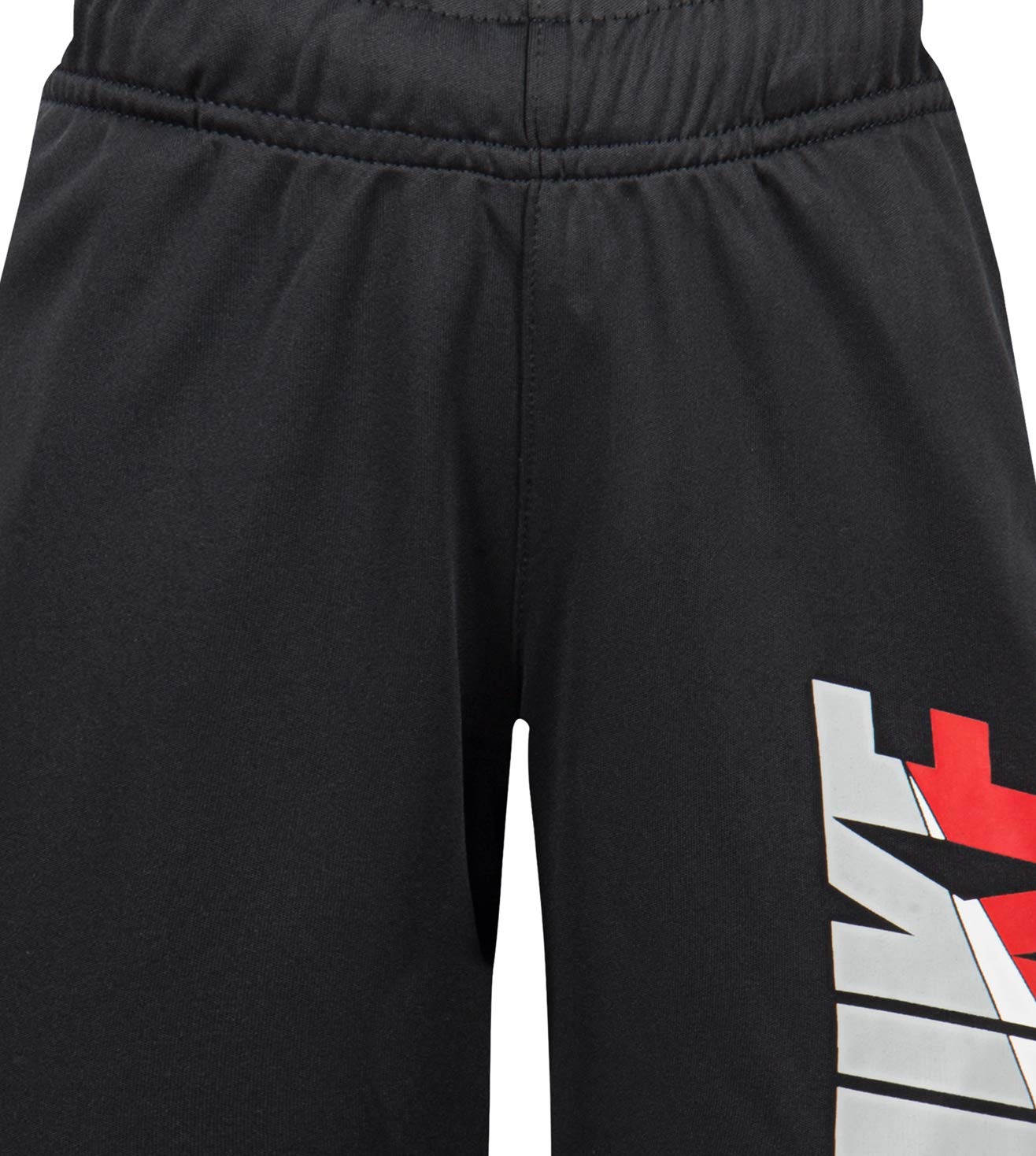 Nike Kids Boys' HBR Dri-FIT Athletic Shorts - Breathable Quick-Dry Running Shorts for Little Boys (Size 5, Black) - Perfect for Sports, Gym & Outdoor Activities