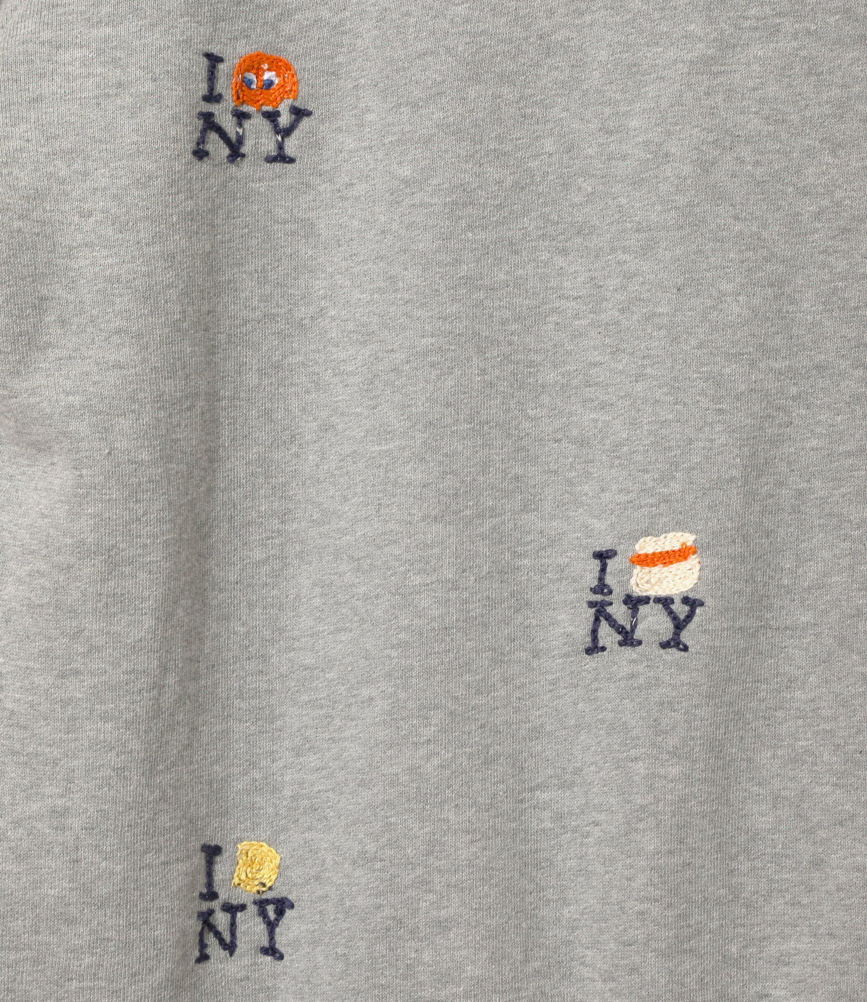 NYC Embroidered Pullover Hoodie - Soft Heather Grey Cotton Sweatshirt for Men & Women | Casual Streetwear, Gym, Lounge & Outdoor Activities