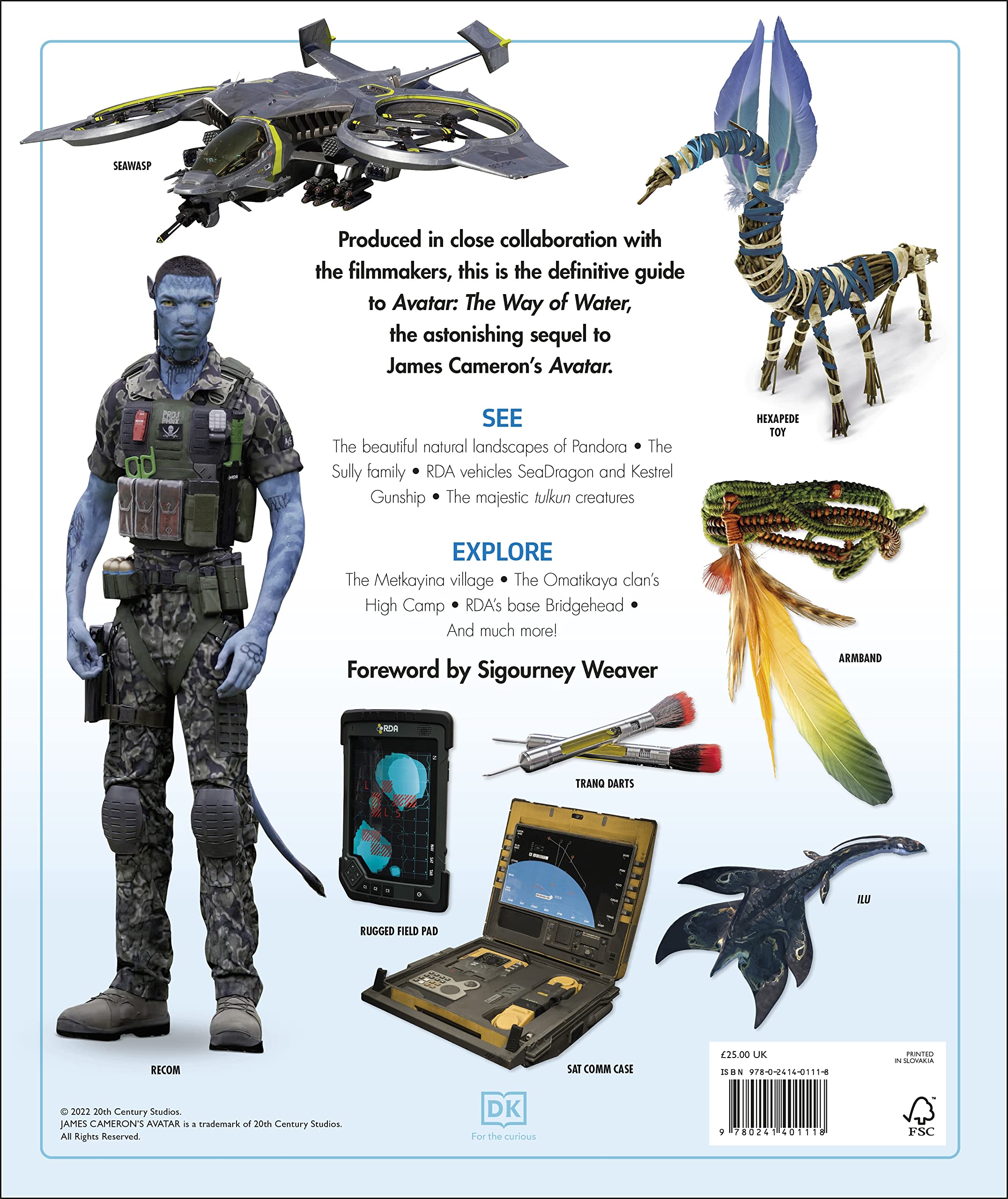 Avatar The Way of Water: The Official Visual Dictionary - Explore Pandora's World | Perfect for Movie Fans, Collectors & Gift Giving