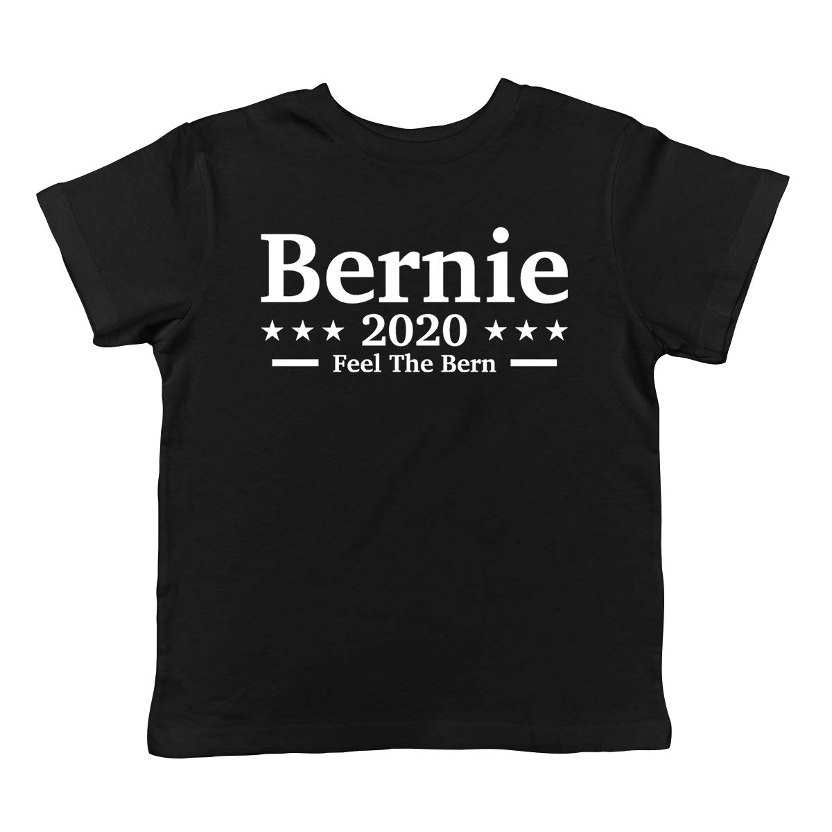 SpiritForged Apparel Bernie 2020 Feel The Bern Toddler T-Shirt - Cute Political Tee for Kids, Perfect for Campaign Events & Family Outings