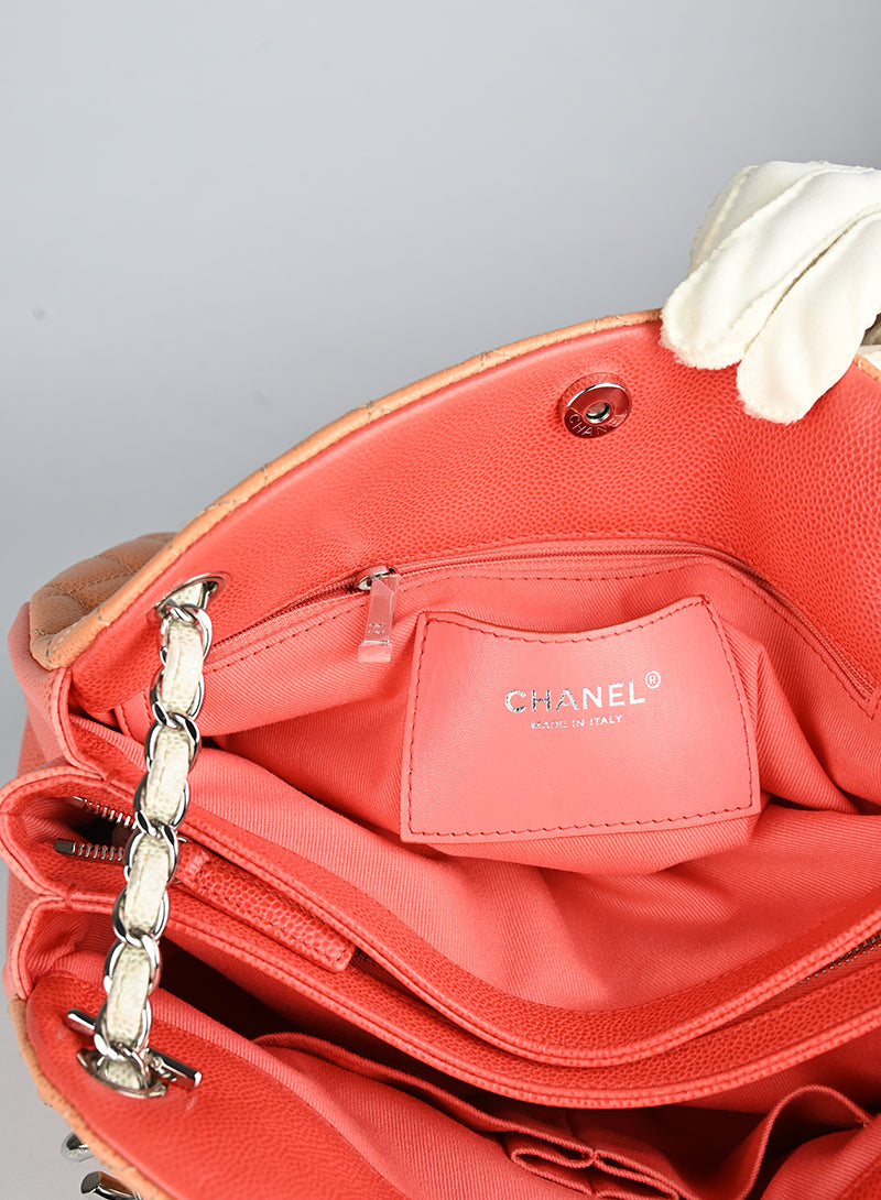 Chanel Quilted Leather Bag in Salmon Pink - Luxury Designer Handbag for Women, Perfect for Parties, Work & Everyday Use