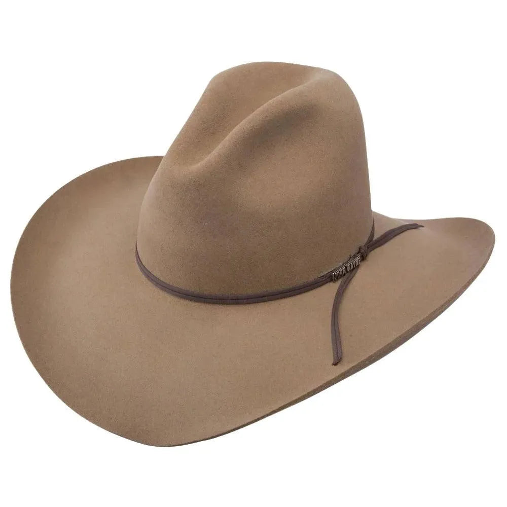 Stetson John Wayne Peacemaker 4X Wool Felt Cowboy Hat for Men - Western Style Rancher Hat for Outdoor, Rodeo & Country Music Events