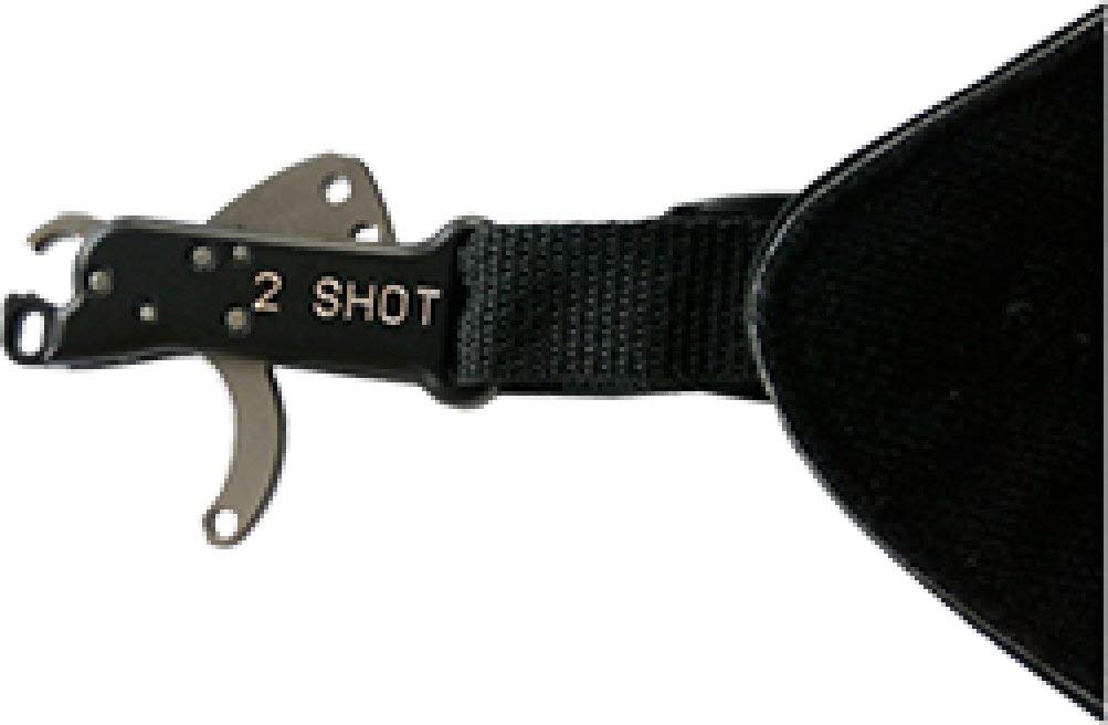 Carter Enterprises 2 Shot Release Buckle Strap - Heavy Duty Black Nylon Belt for Tactical Gear, Outdoor Equipment & Pet Collars | Secure Fastening Solution for Hiking, Camping & Work Safety
