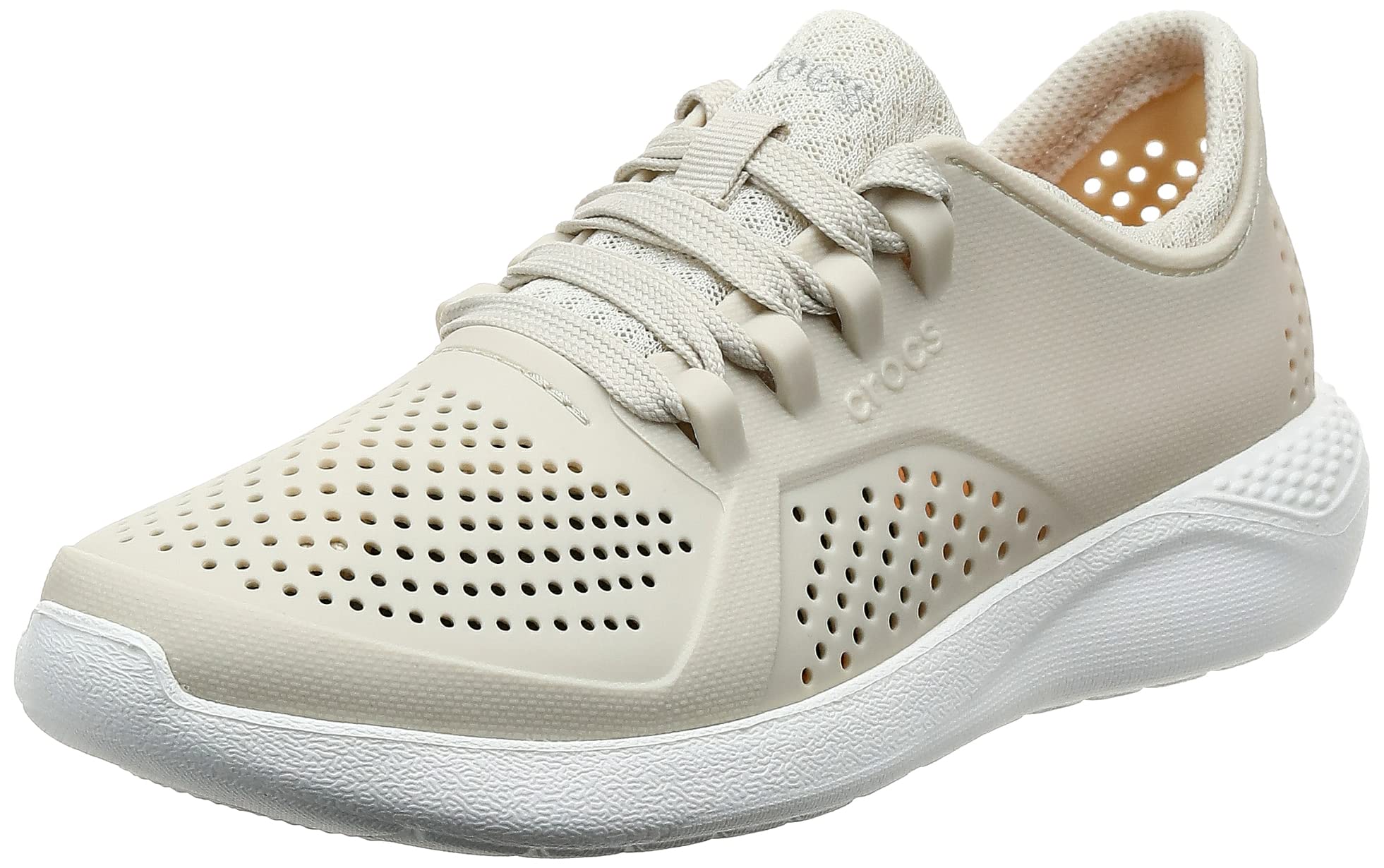 Crocs Women's Literide Pacer Lace-up Sneakers - Lightweight Comfortable Walking Shoes for Women | Perfect for Casual Wear, Work & Travel