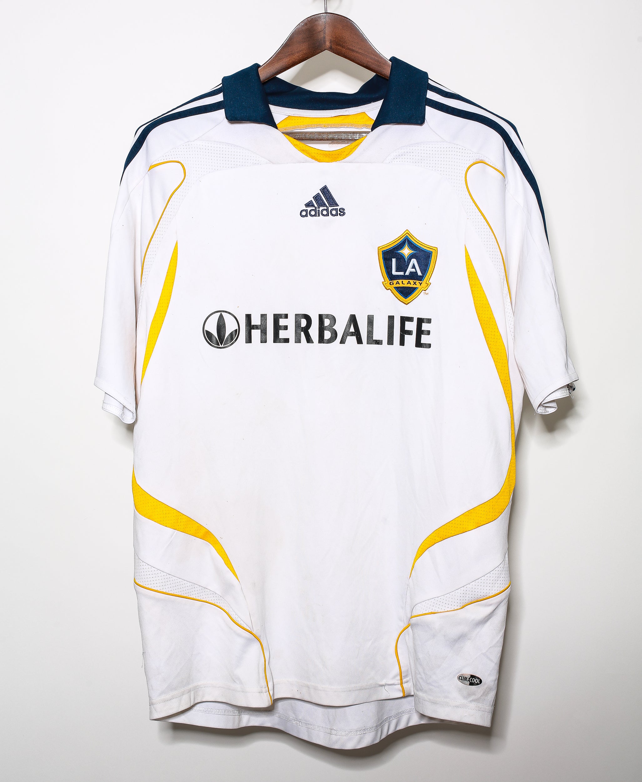 2006 Los Angeles Galaxy David Beckham Home Soccer Jersey #23 - Authentic Replica for Fans & Collectors - Perfect for Matchdays, Cosplay, and Sports Memorabilia Display