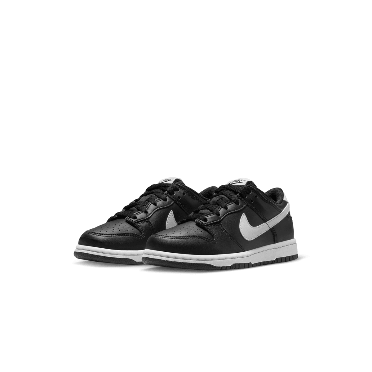 Nike Kids' Dunk Low 'Black Panda 2.0' Sneakers - Stylish & Comfortable Basketball Shoes for Boys & Girls - Perfect for School, Sports & Casual Wear
