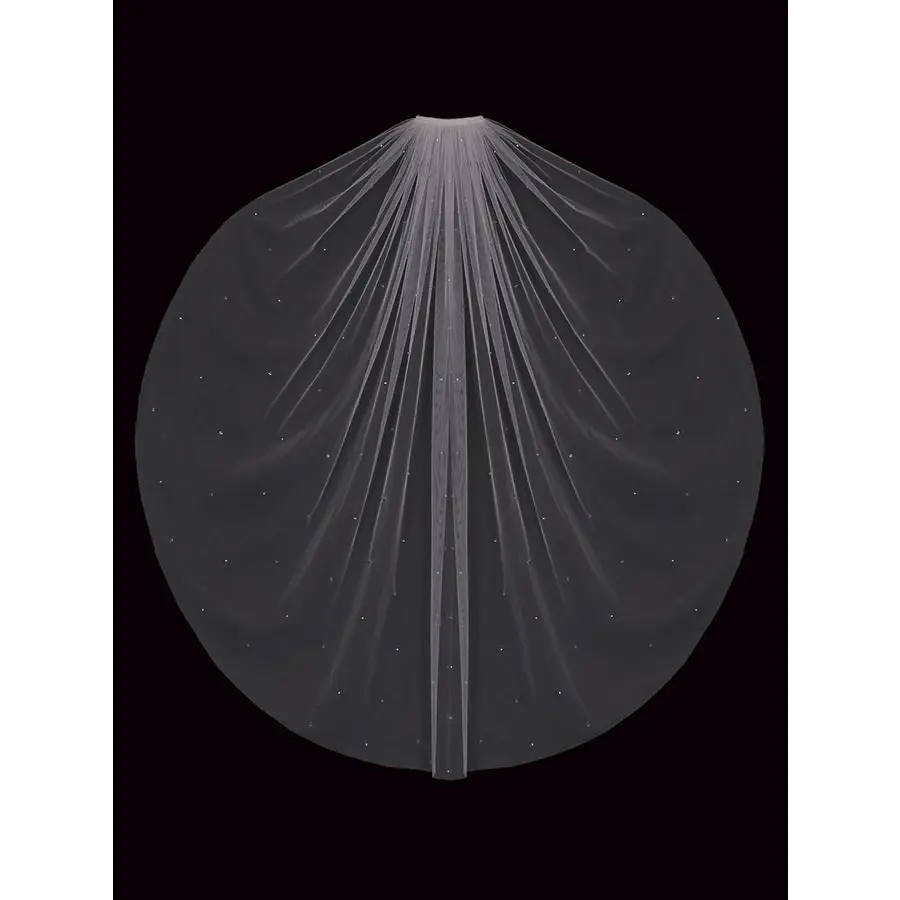 Bridal Veil V2293SF - Elegant Wedding Veil for Brides | Perfect for Church Ceremonies & Outdoor Weddings