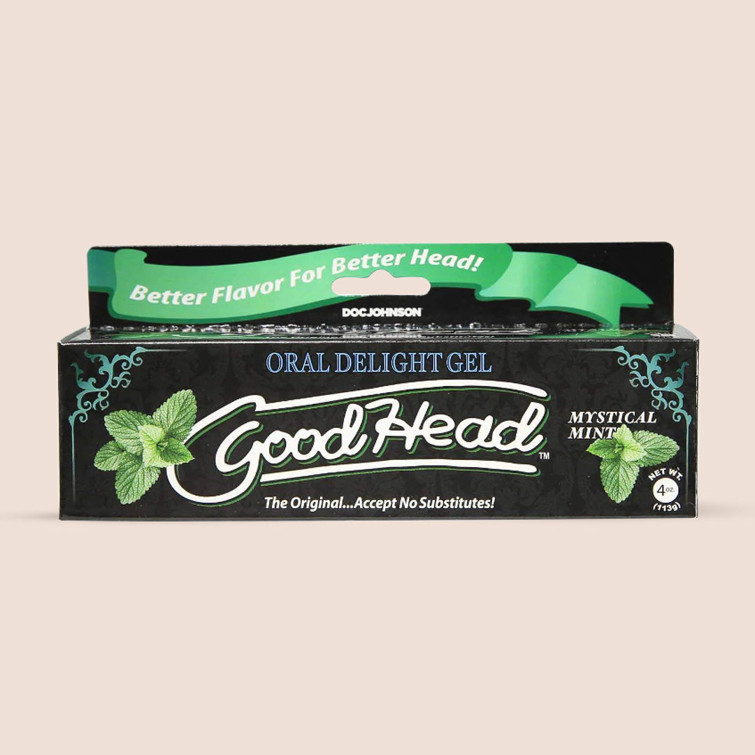 Goodhead Mystical Mint Oral Delight Gel - Refreshing Mint Flavored Personal Intimacy Gel for Couples - Perfect for Romantic Evenings & Sensual Massages