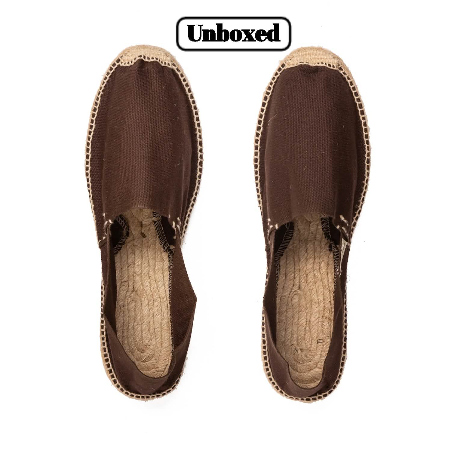 Men's Comfortable Cotton Blend Espadrilles with Jute Sole - Casual Summer Shoes for Beach, Vacation & Everyday Wear