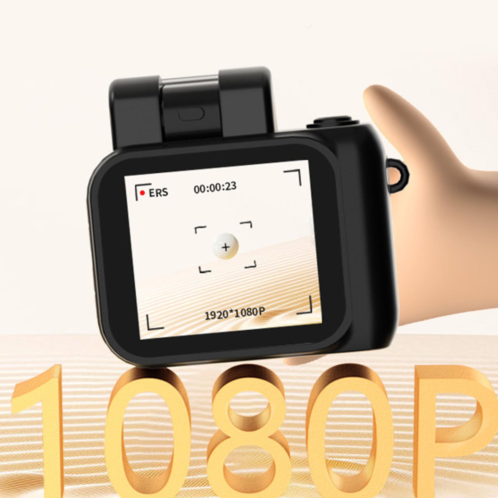 1080P HD Mini Digital Camera with Flash Light - Compact Travel Camera for Photography & Vlogging, 64GB Memory (Perfect for Travel, Outdoor Adventures & Content Creation)