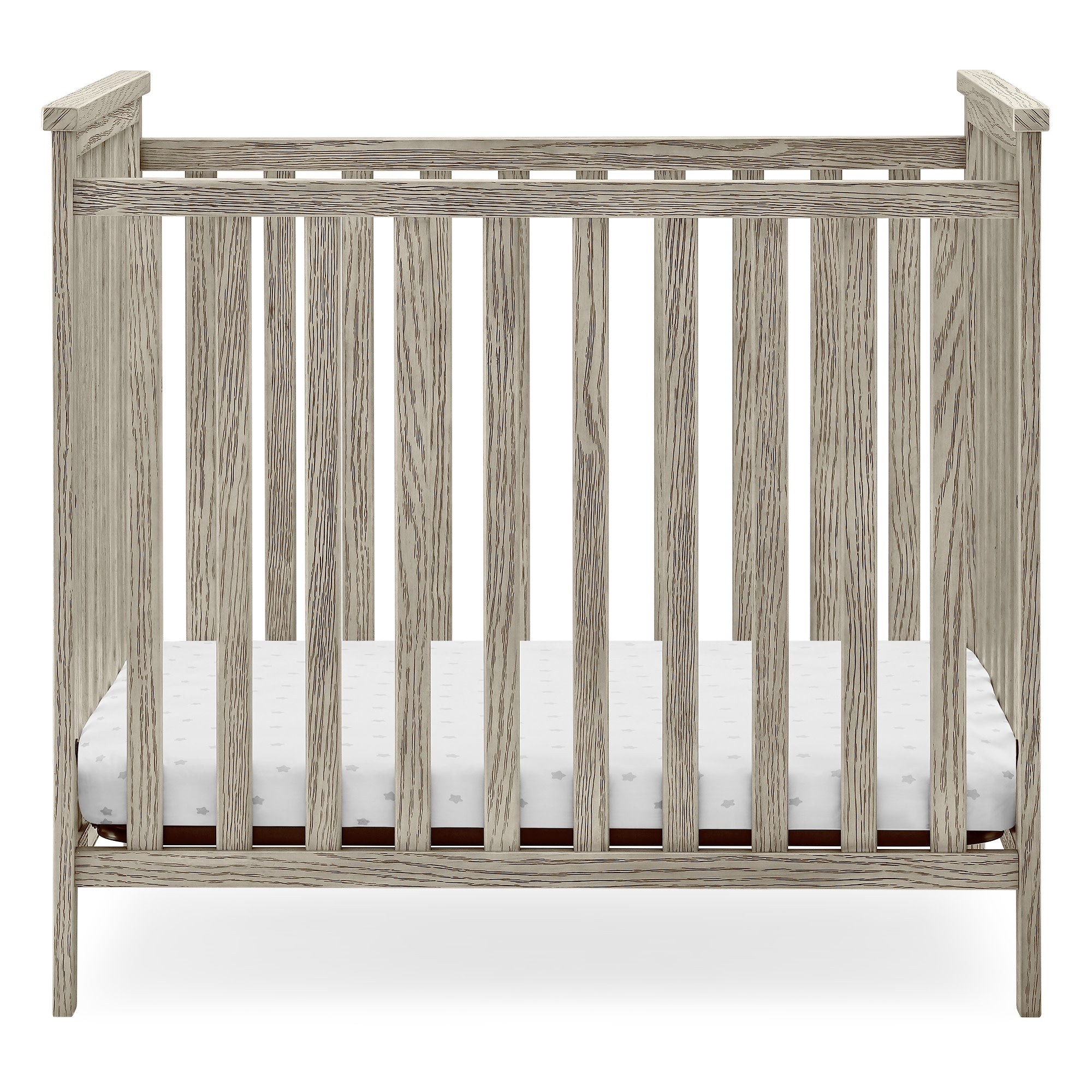 Middleton Mini Crib with 2.75 Inch Mattress - Portable Baby Crib for Small Spaces, Nursery & Travel | Perfect for Apartments, Daycare & Grandparents' House