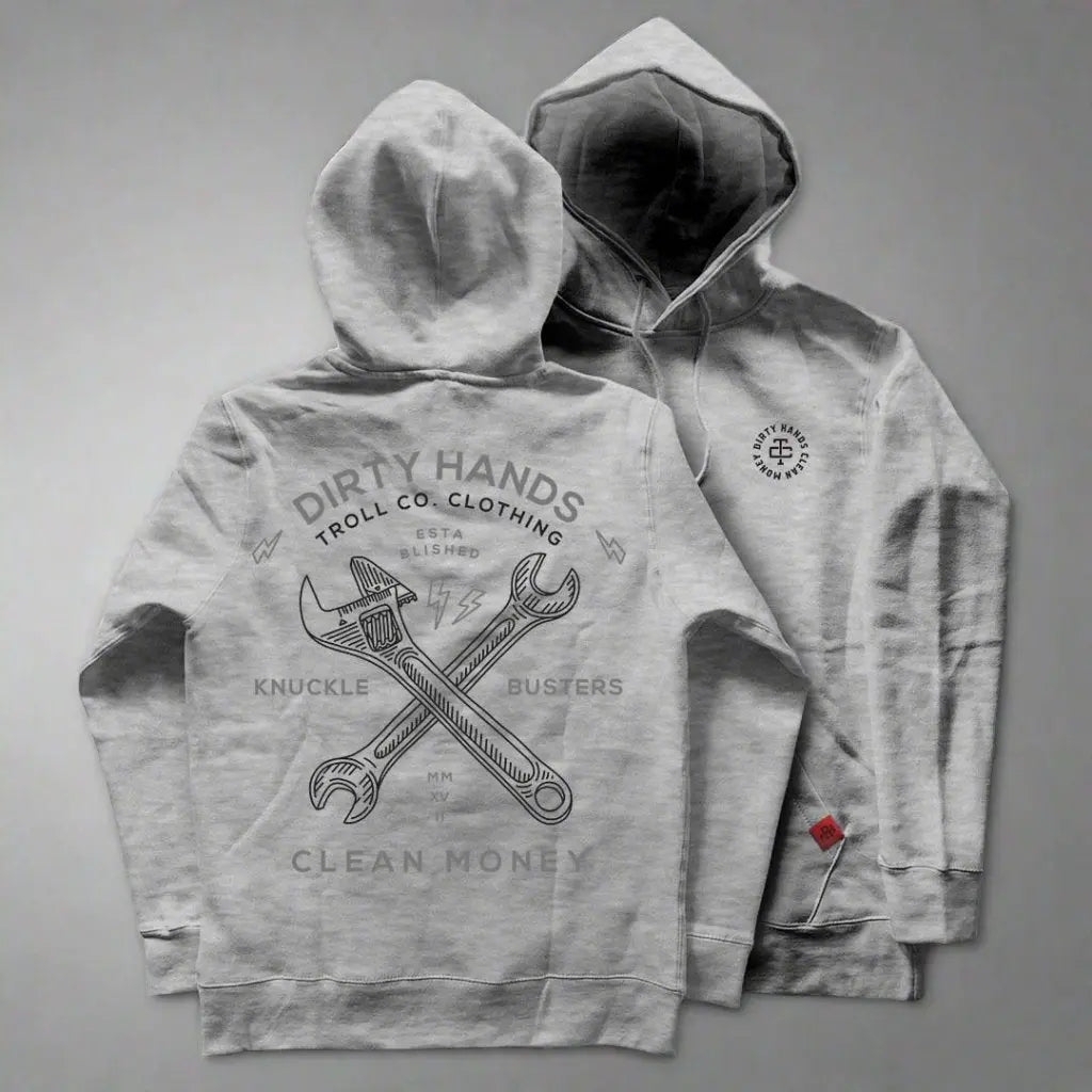 DHCM Twisting Wrenches Hoodie - Premium Pullover Sweatshirt for Men & Women | Comfortable & Stylish Streetwear | Perfect for Outdoor Work, DIY Projects & Casual Wear