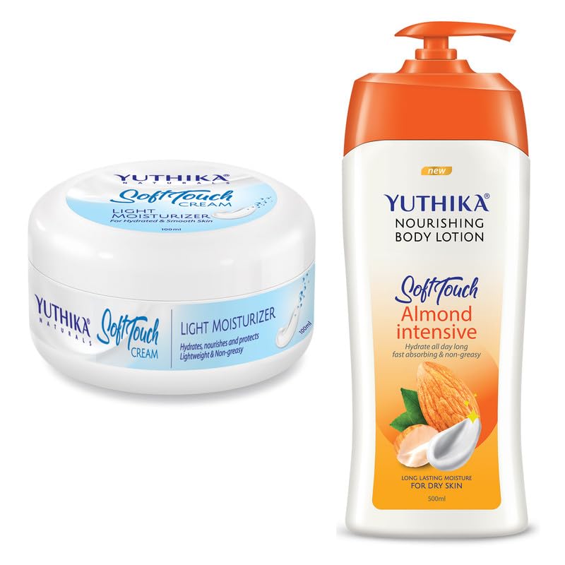 Body Lotion 500ml & Moisturizer 100ml