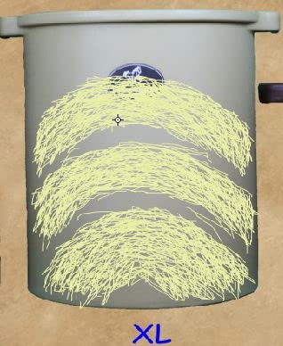 XL Slow Hay Horse Feeder - Large Capacity Grazing Net for Horses, Ponies & Livestock - Perfect for Pasture, Stable & Trail Riding