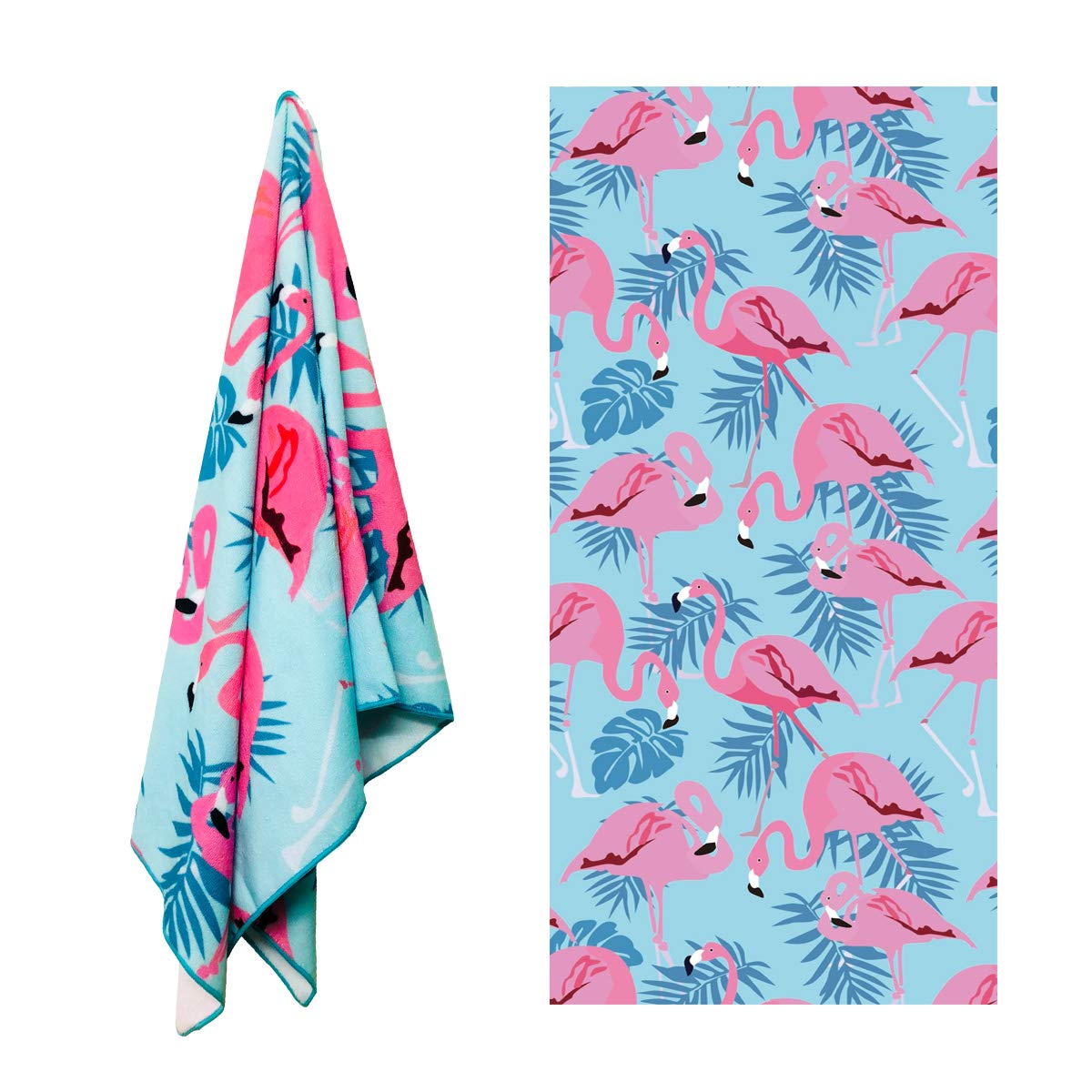COZUMO Microfiber Quick-Dry Beach Towel - Sand Free, Ultra Absorbent, Lightweight Travel & Swim Towel 28