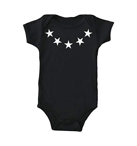 Stars on Neck - Black