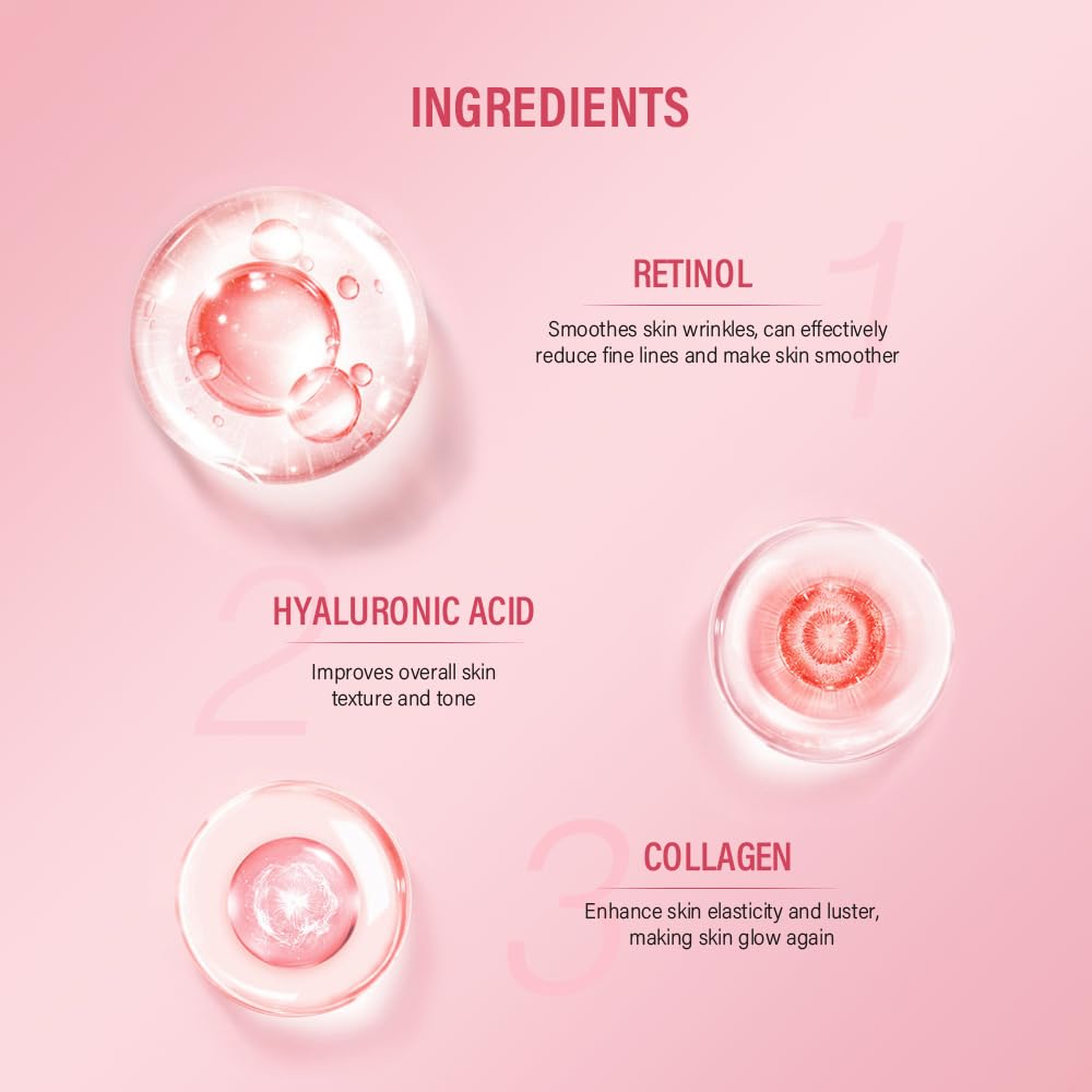 Best Retinol Eye Cream for Dark Circles & Puffiness - Anti Aging Eye Treatment with Collagen & Hyaluronic Acid - Reduces Fine Lines, Firms & Lifts Eye Area - Deep Hydration - Perfect for Nighttime Skincare Routine & Daily Under Eye Care