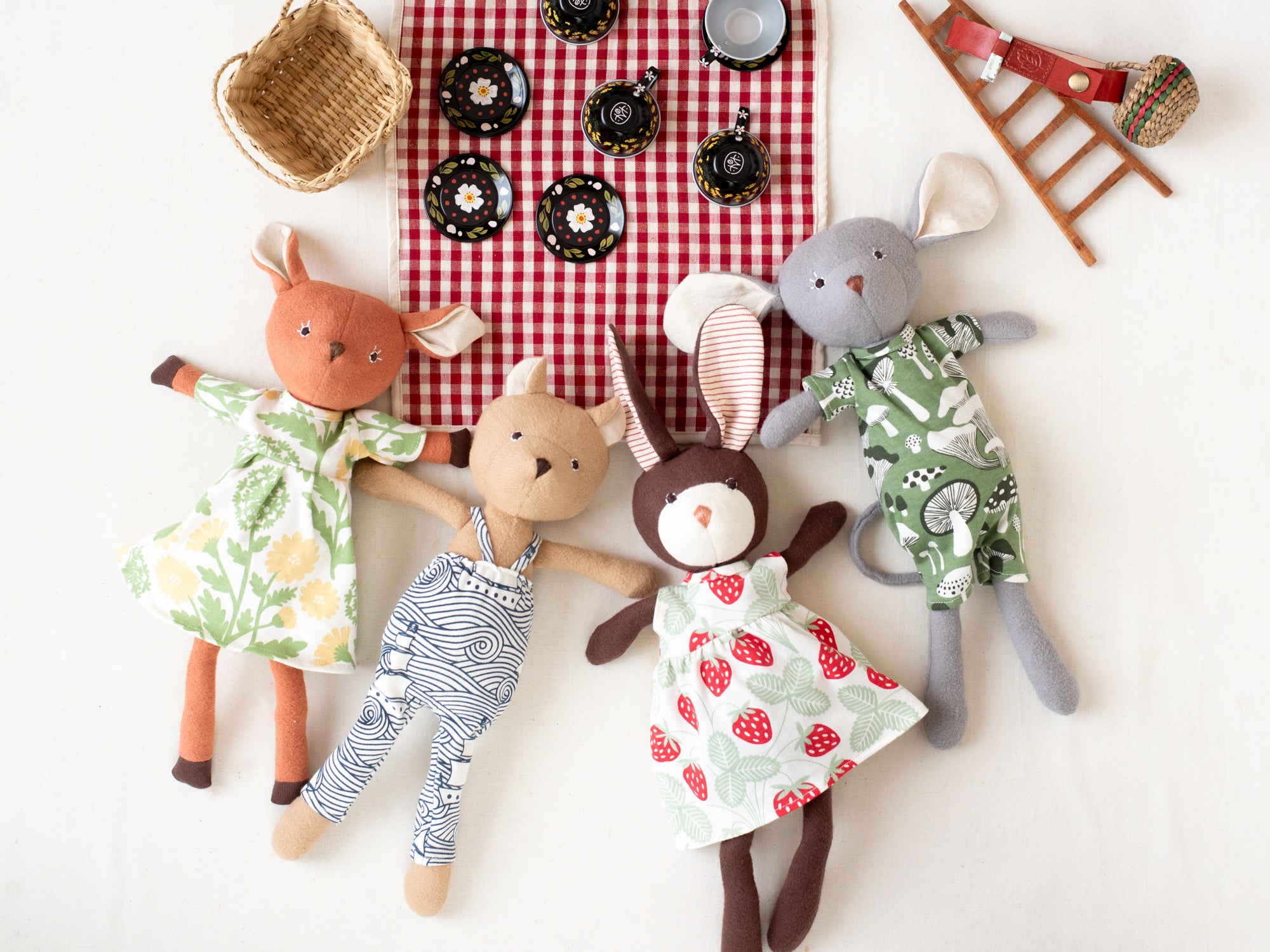 High Seas Suspender Pants for Dolls - Adjustable Outfit for 18