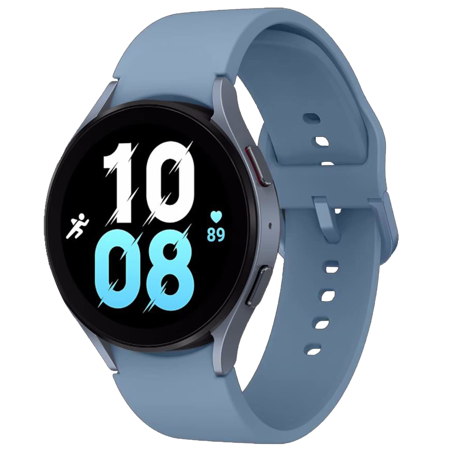 FanTEK No Gap Replacement Strap for Galaxy Watch 4 5 6 7 (40mm 44mm), Watch FE 40mm, Watch 6 Classic (43mm 47mm), Watch 5 Pro 45mm, Watch 4 Classic (42mm 46mm) - Comfortable Durable Sport Band for Workout, Running & Daily Wear