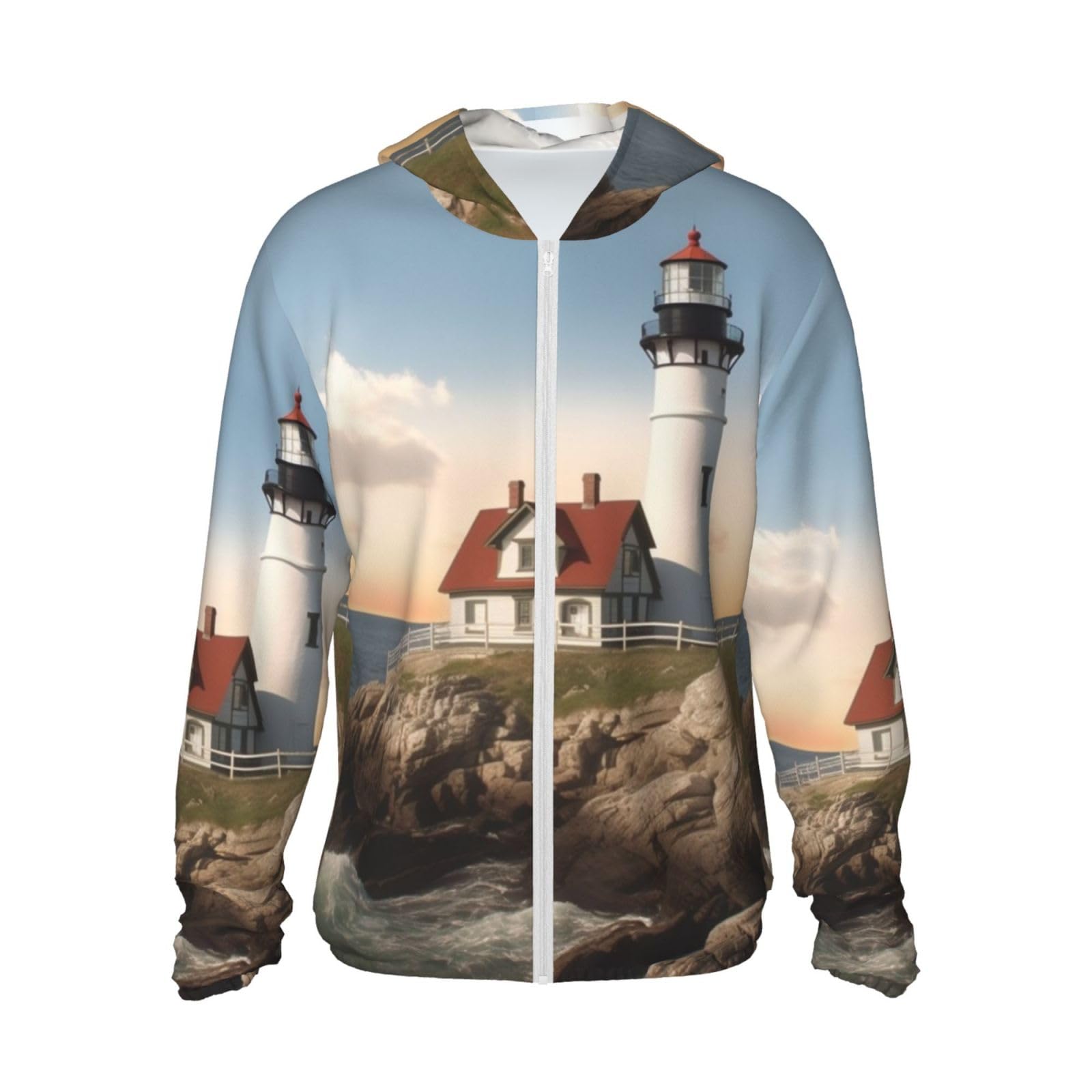 Women's UPF 50+ Sun Protection Hoodie - Lightweight Long Sleeve Shirt for Outdoor Activities