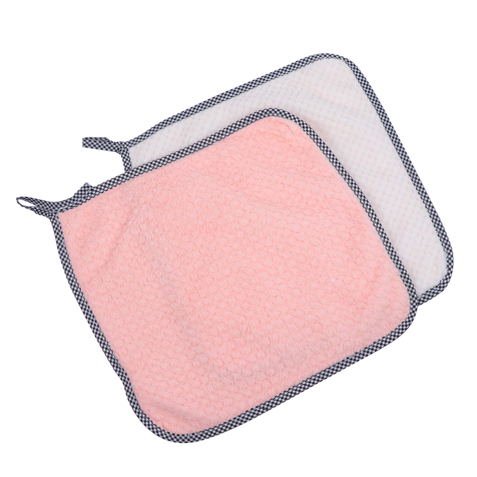 10 Pack Hemoton Premium Kitchen Cleaning Cloths - Multipurpose Dish Towels, Dusting Rags & Reusable Washcloths for Dishwashing, Counter Cleaning & Household Chores (Super Absorbent & Durable)