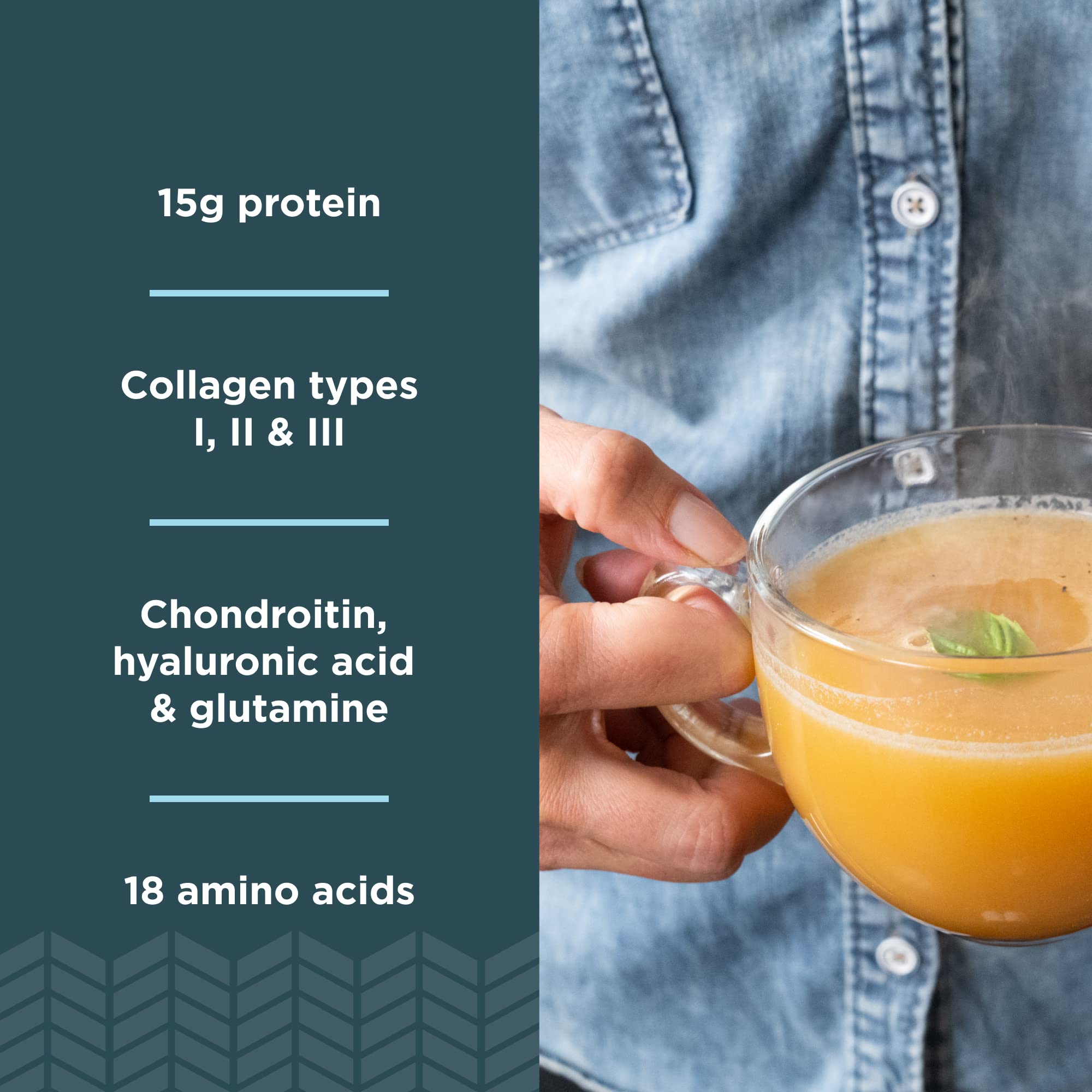 Ancient Nutrition Bone Broth Protein Powder - Butternut Squash Flavor, Grass-Fed Chicken & Beef Collagen, 15g Protein per Serving, Gut Health Support, 15 Servings | Post-Workout Recovery & Immune System Boost